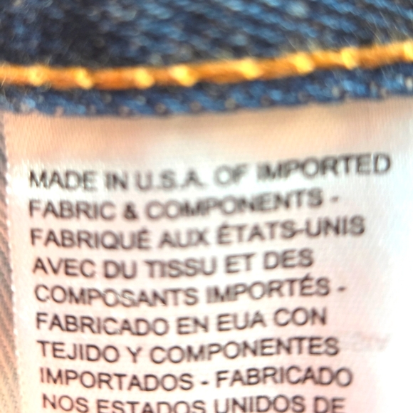 Rare, Levi's 505 Made in USA Jeans with Tokyo Flagship Embroidery, 30" x 32" - Picture 12 of 13